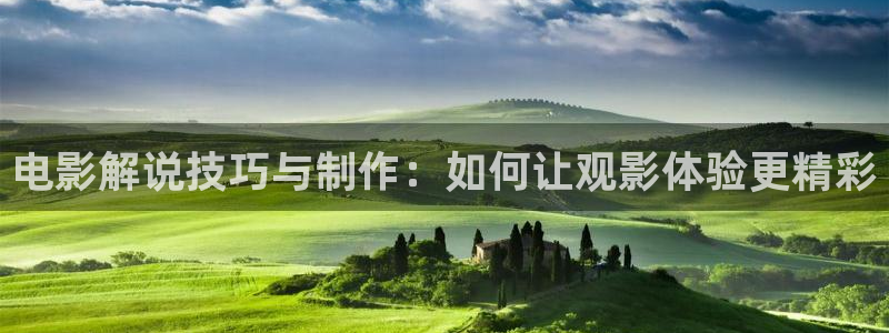 0855午夜影院：电影解说技巧与制作：如何让观影体验更精彩